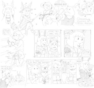 Arthur doodles #1