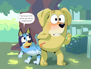 Lucky's dad