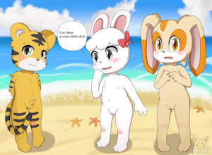 Shimajiro and his friends