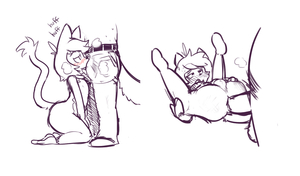 Crotch Cat