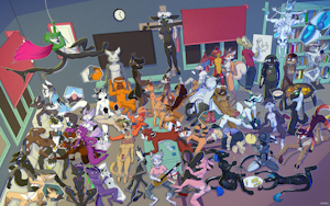 “Cheese sampling party” By Ratcha