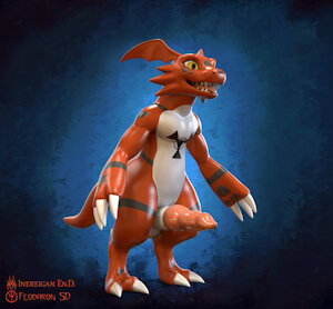 Guilmon 3D