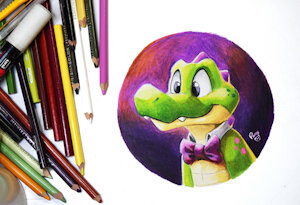 Croc Portrait