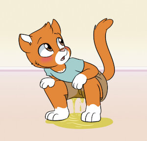 Axel Wets Himself