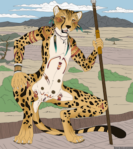 Cheetah Huntress