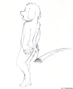 Pup Caning (Discipline)