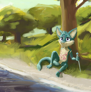 sittin by the river