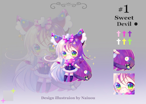 [CLOSED] Kitty Adoptable - Sweet Devil #01
