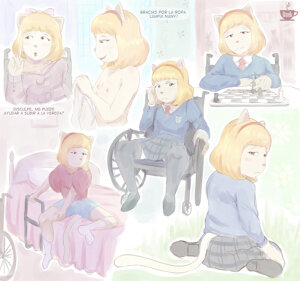 Matilde doodles.