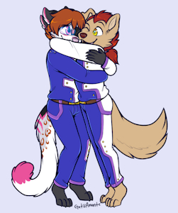 Friendship hug