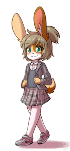 Fancy schoolgirl Miyu
