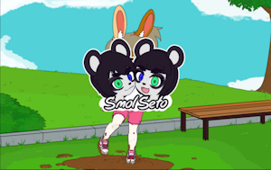 Miyu in the mud again :3