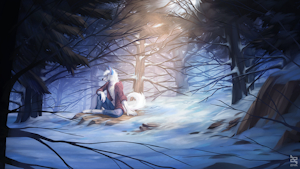 "thinking" By Zephra