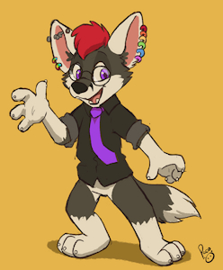 Pantless Shibby Fox