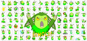 Thunderfluff stickers!