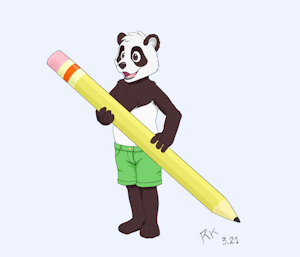 The incredible shrinking panda!