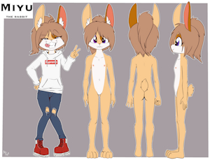 Miyu reference sheet