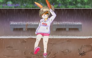 Playing in the mud =3