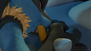 Lucario's Yummy Popsicle