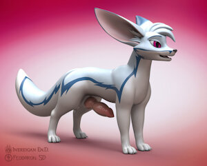 RaceFox Blue 3D