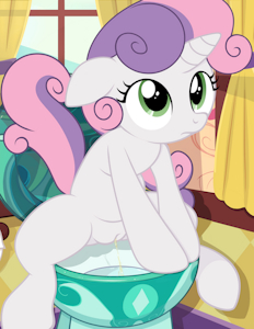 Sweetie Belle Belly Ache