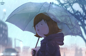 Rainy day Marina.