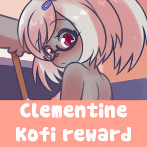 [Kofi reward] Dust Bunny Clementine