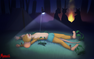 In-tents tickling (art)