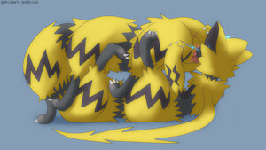 Zeraora taur train (commission)