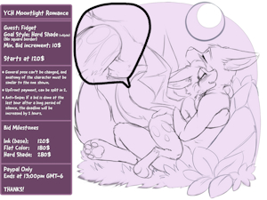 YCH Moonlight Romance (Guest: Fidget)
