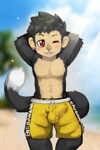 " parli " Just horny Monkey XD