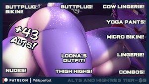 Female Berry Frost Booty~