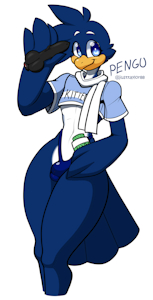 Pengu Joke Drawing