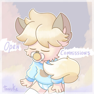 A little tired already.. my tanuke is going to sleep u//u