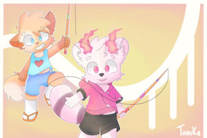 Let's go fishing >w<