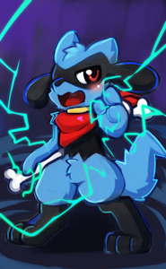 1 hr. doodle Riolu!
