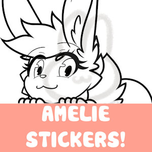 Amélie Stickers available