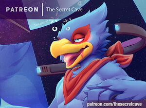 Space Month Pin-Up; Falco