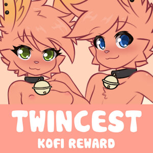 [Kofi reward] Aged up twins