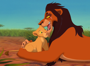 Scar molesting Nala