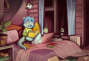 Studying Evening