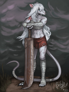 Commission: Mryden Hellraiser + Transparent Alt