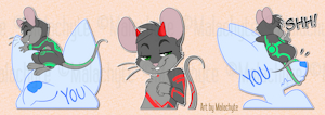 [CM] Simon Tesla Sticker Set