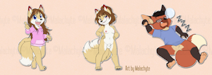 [CM] Kitsune Legend Sticker Set