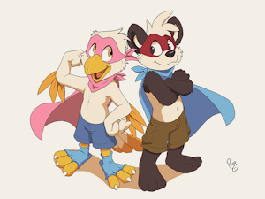 Captain Flurry and Super Parinton