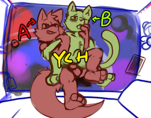 YCH " HOT SEX in Gravity and Space "