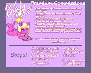 Babywife Premium Commission Prices and Info
