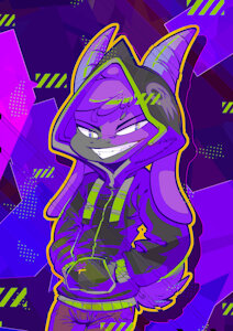 Hoodie goat
