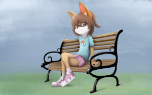 In the park