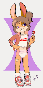 Coolest padded bunny girl :3
